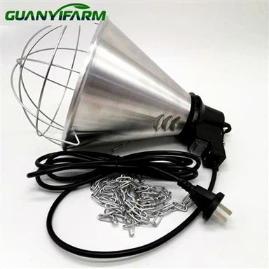 Lauksaimniecības infrasarkanā siltuma lampas abažūrs